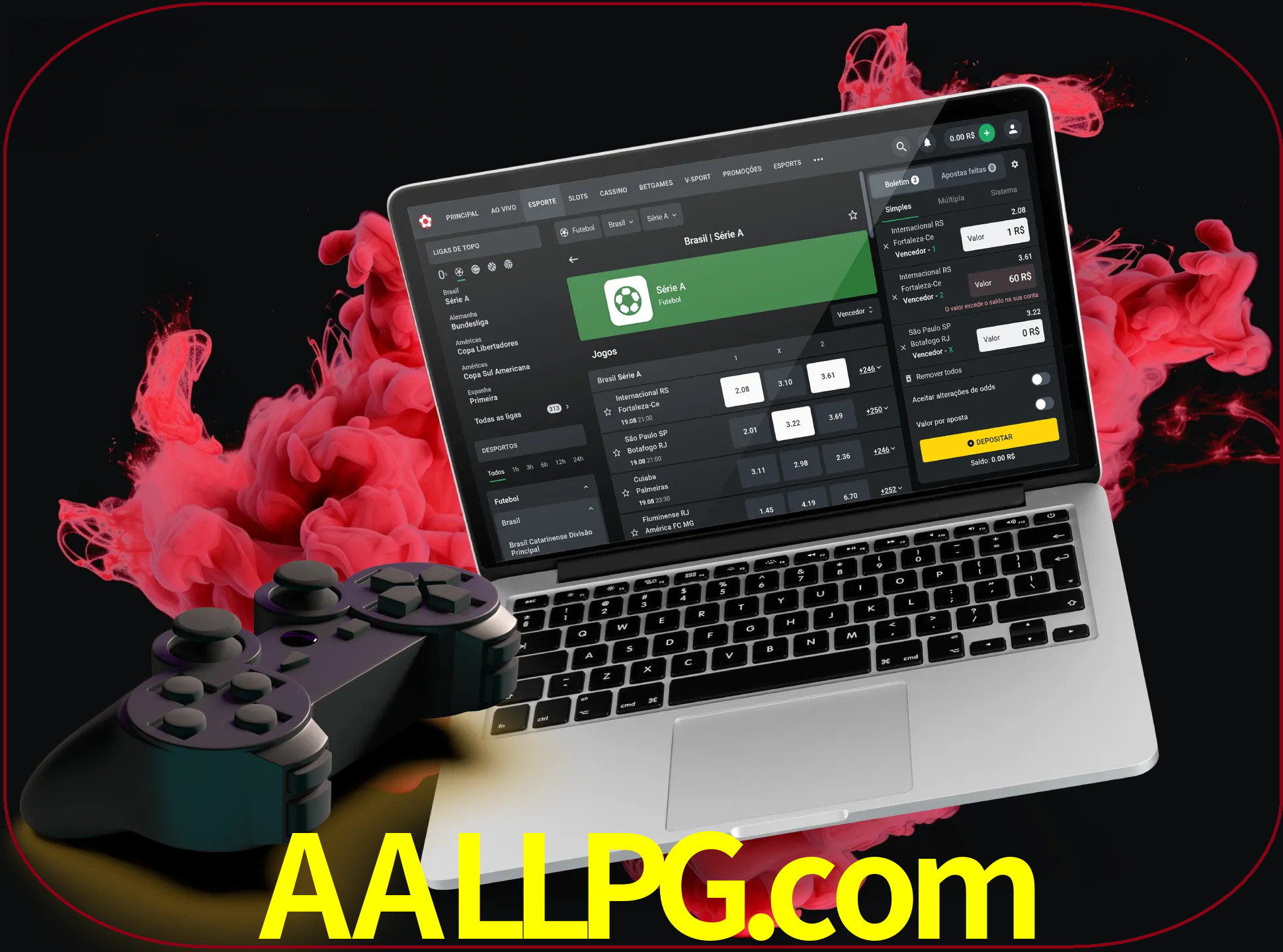 Visite a secção especial de jogos de vídeo em aallpg para descobrir em que jogos pode apostar e ganhar muito dinheiro.