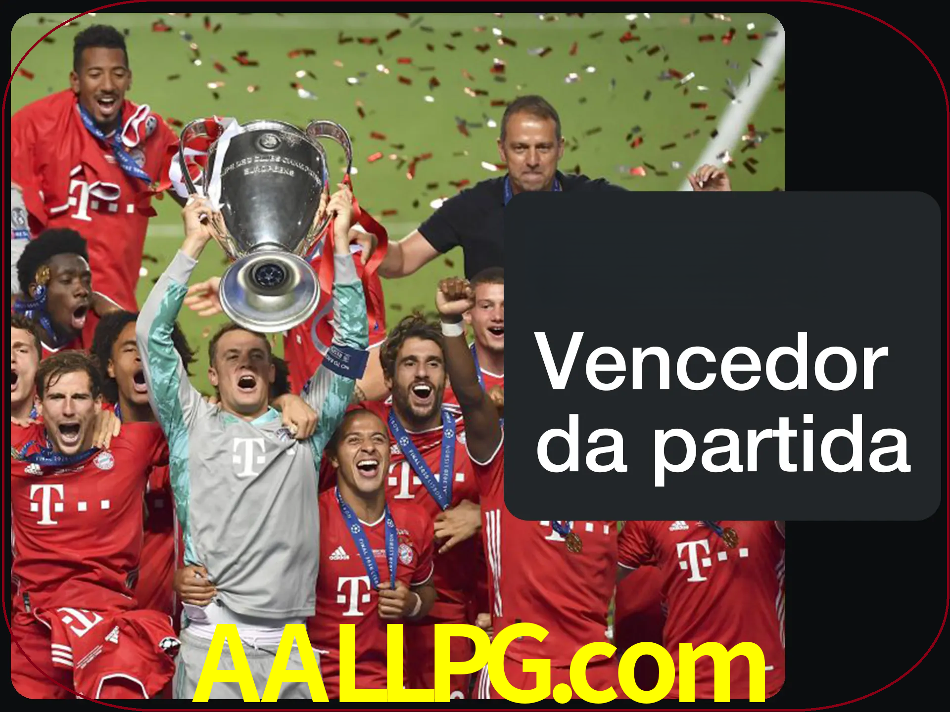 Aposte no vencedor e ganhe uma grande quantia de dinheiro.