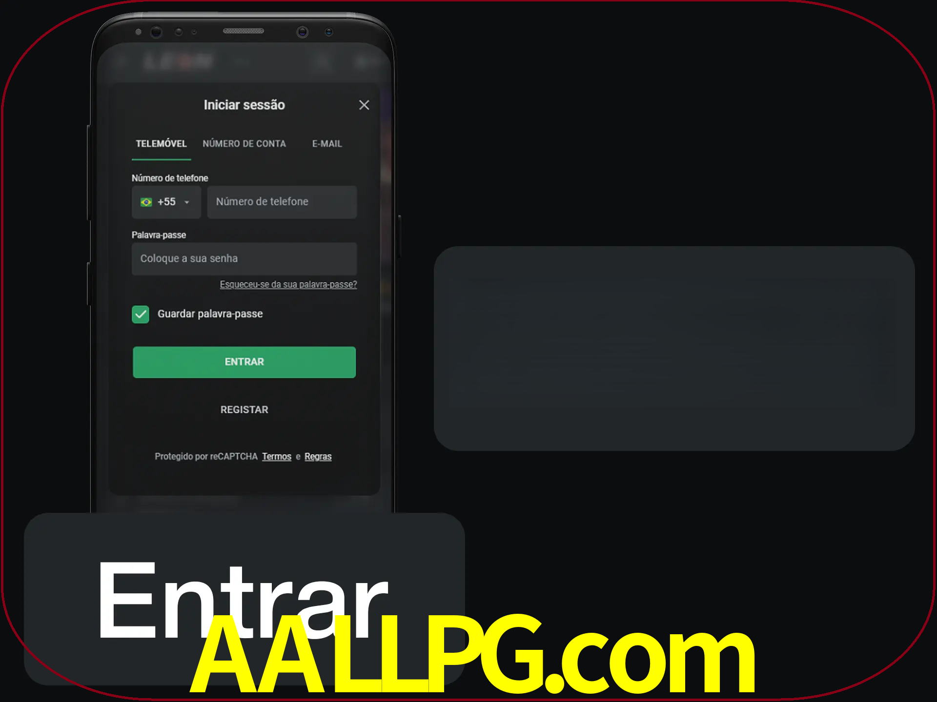 Faça o login para começar a apostar e jogar no cassino.